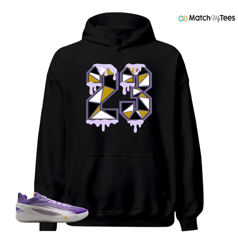 NIKE JORDAN LUKA 5 LAKERS SNEAKER Matching Tees hoodie