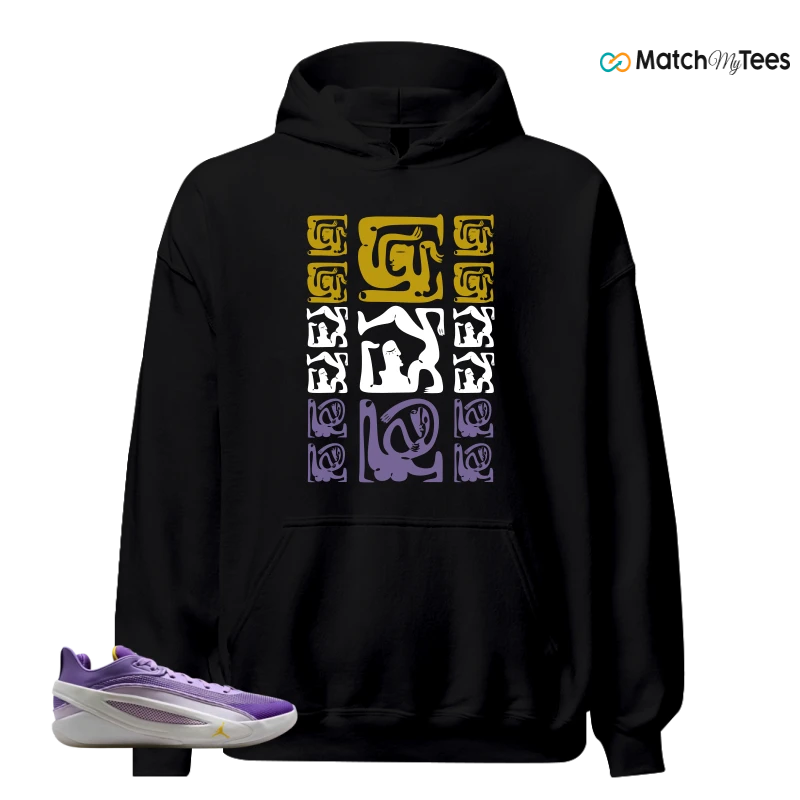 NIKE JORDAN LUKA 5 LAKERS SNEAKER Matching Tees hoodie