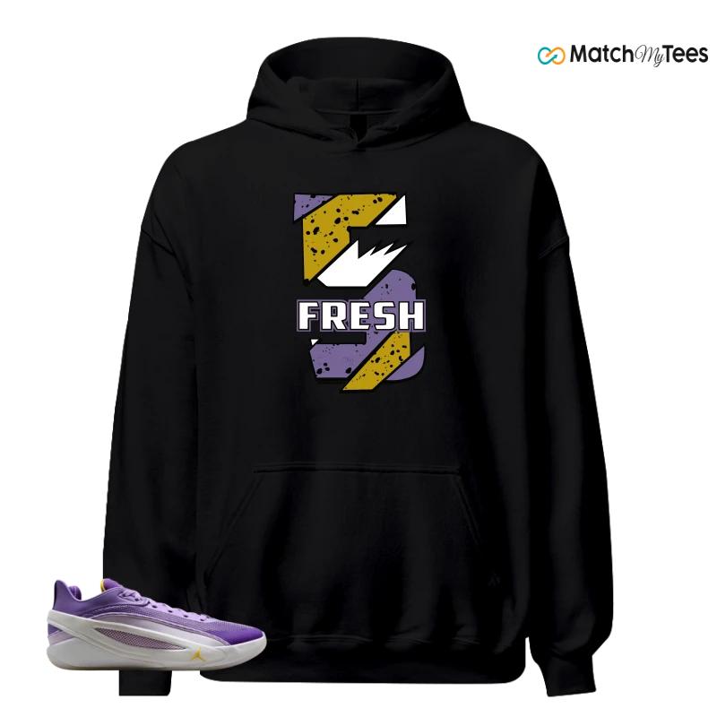 NIKE JORDAN LUKA 5 LAKERS SNEAKER Matching Tees hoodie