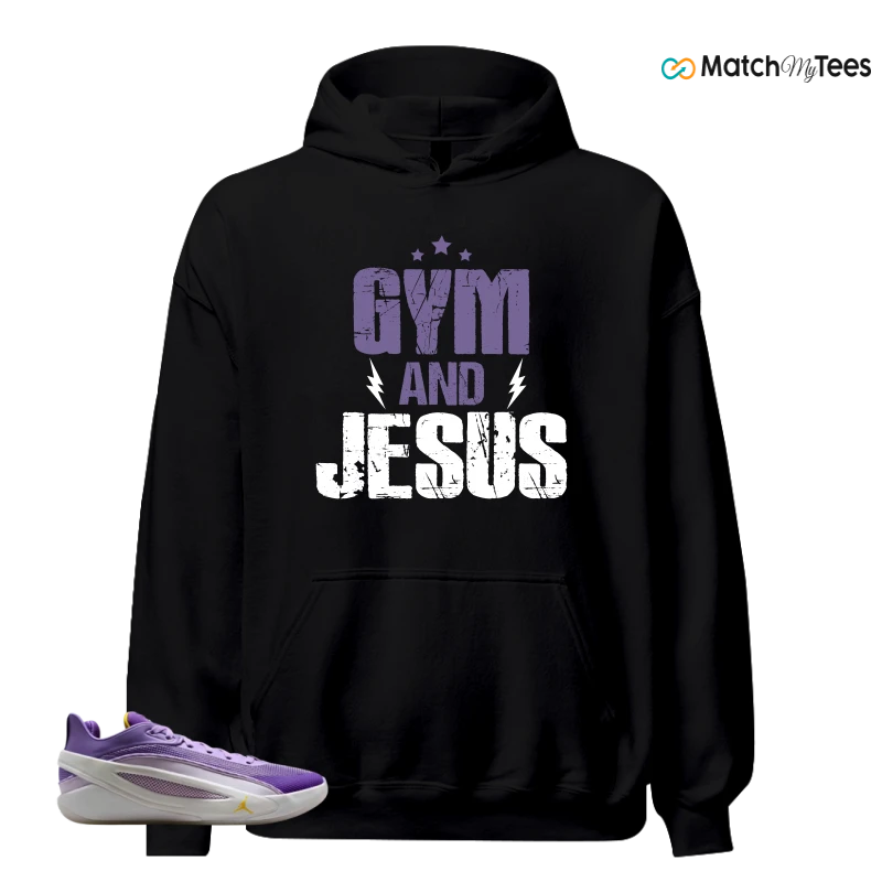 NIKE JORDAN LUKA 5 LAKERS SNEAKER Matching Tees hoodie