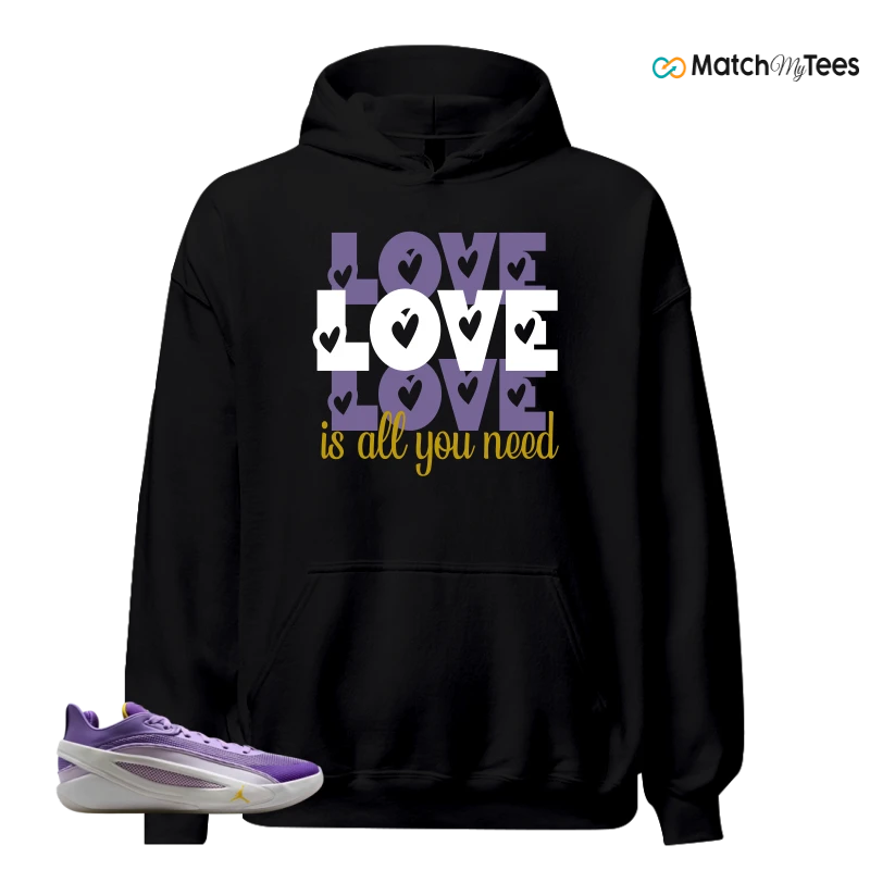 NIKE JORDAN LUKA 5 LAKERS SNEAKER Matching Tees hoodie