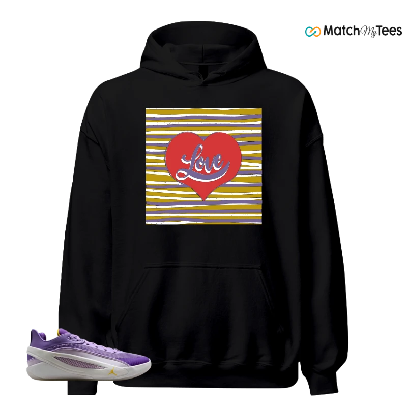 NIKE JORDAN LUKA 5 LAKERS SNEAKER Matching Tees hoodie