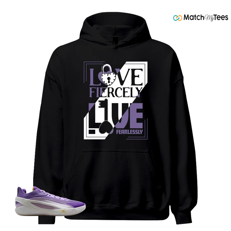 NIKE JORDAN LUKA 5 LAKERS SNEAKER Matching Tees hoodie