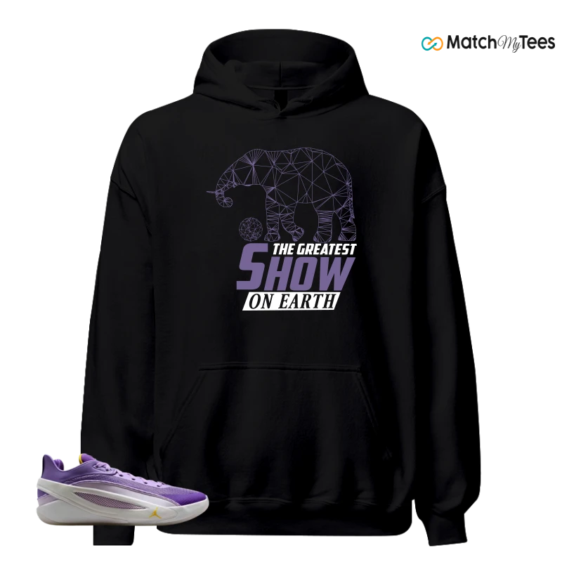 NIKE JORDAN LUKA 5 LAKERS SNEAKER Matching Tees hoodie
