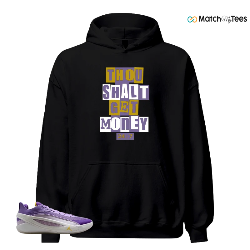 NIKE JORDAN LUKA 5 LAKERS SNEAKER Matching Tees hoodie