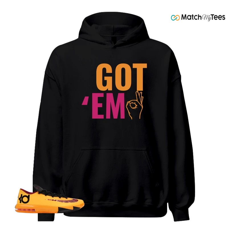 NIKE KD 6 PEANUT BUTTER JELLY SNEAKER Matching Tees hoodie