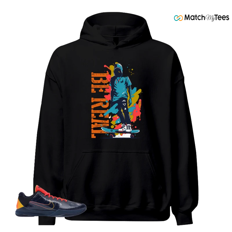 NIKE KOBE 5 PROTRO CAITLIN CLARK INDIANA FEVER SNEAKER Matching Tees hoodie