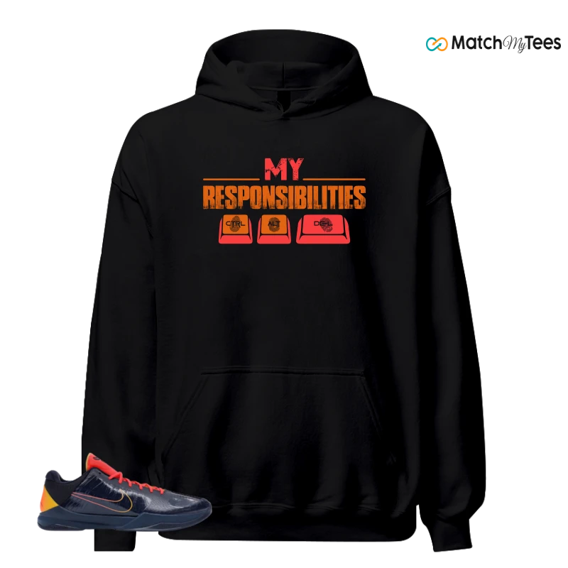 NIKE KOBE 5 PROTRO CAITLIN CLARK INDIANA FEVER SNEAKER Matching Tees hoodie
