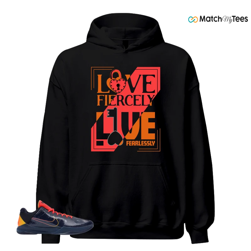 NIKE KOBE 5 PROTRO CAITLIN CLARK INDIANA FEVER SNEAKER Matching Tees hoodie