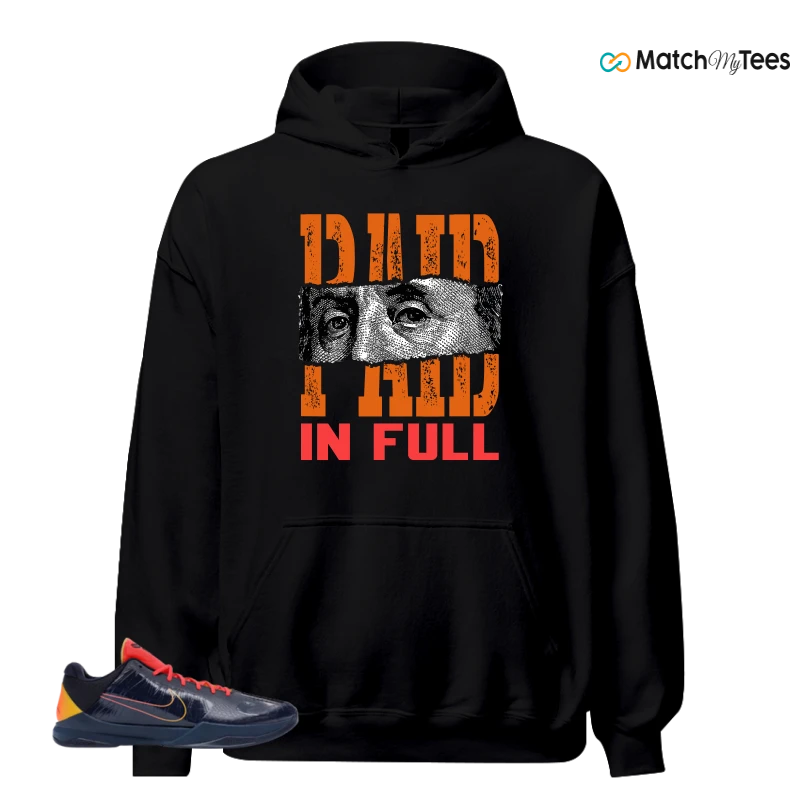NIKE KOBE 5 PROTRO CAITLIN CLARK INDIANA FEVER SNEAKER Matching Tees hoodie