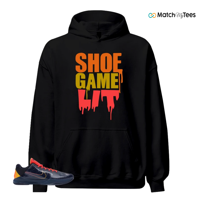 NIKE KOBE 5 PROTRO CAITLIN CLARK INDIANA FEVER SNEAKER Matching Tees hoodie