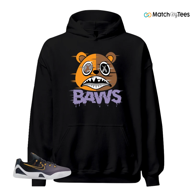 NIKE KOBE 9 EM LOW FADE (GS) SNEAKER Matching Tees hoodie