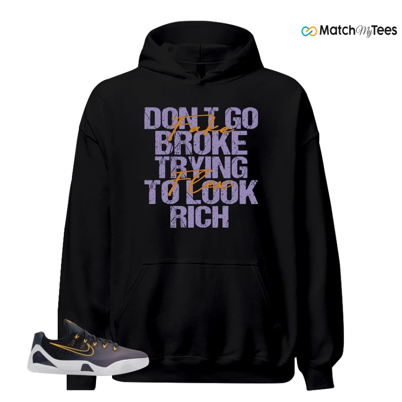 NIKE KOBE 9 EM LOW FADE (GS) SNEAKER Matching Tees hoodie