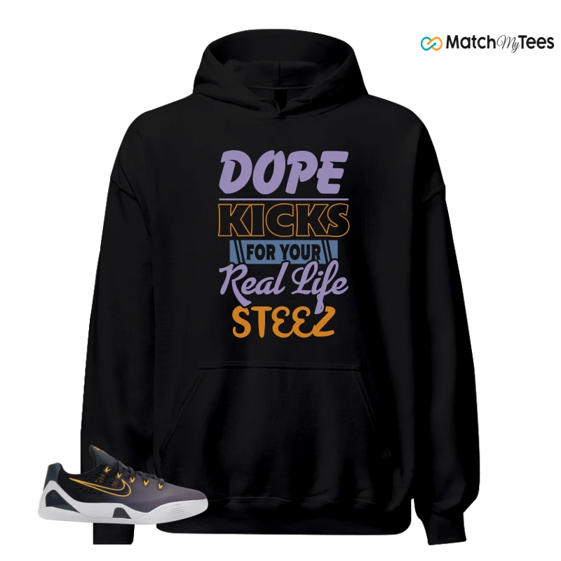NIKE KOBE 9 EM LOW FADE (GS) SNEAKER Matching Tees hoodie
