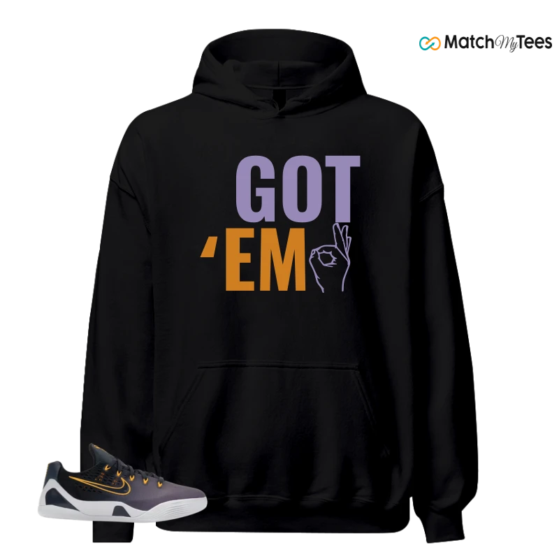 NIKE KOBE 9 EM LOW FADE (GS) SNEAKER Matching Tees hoodie