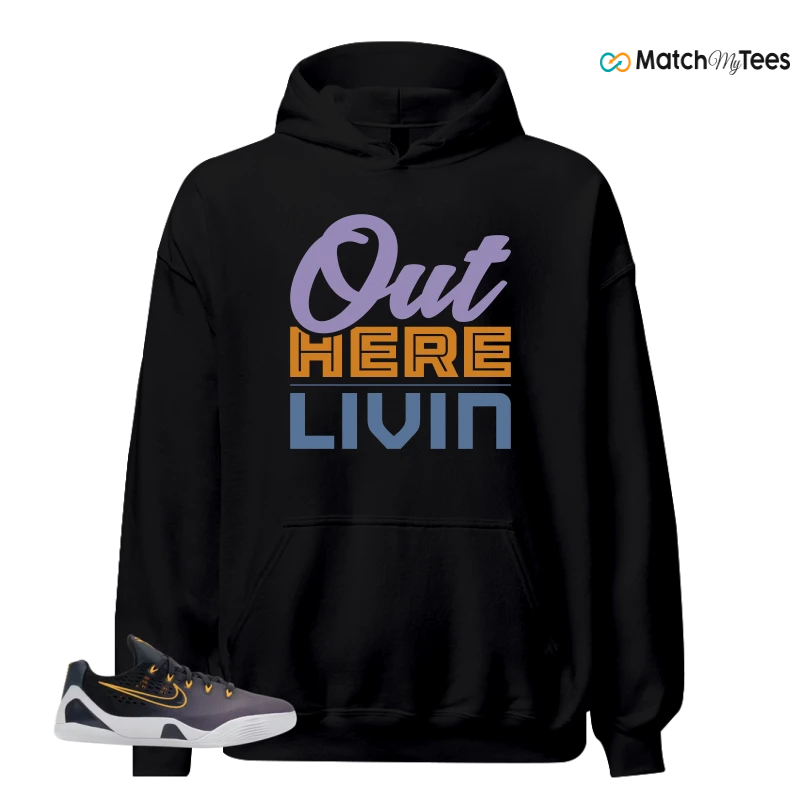 NIKE KOBE 9 EM LOW FADE (GS) SNEAKER Matching Tees hoodie