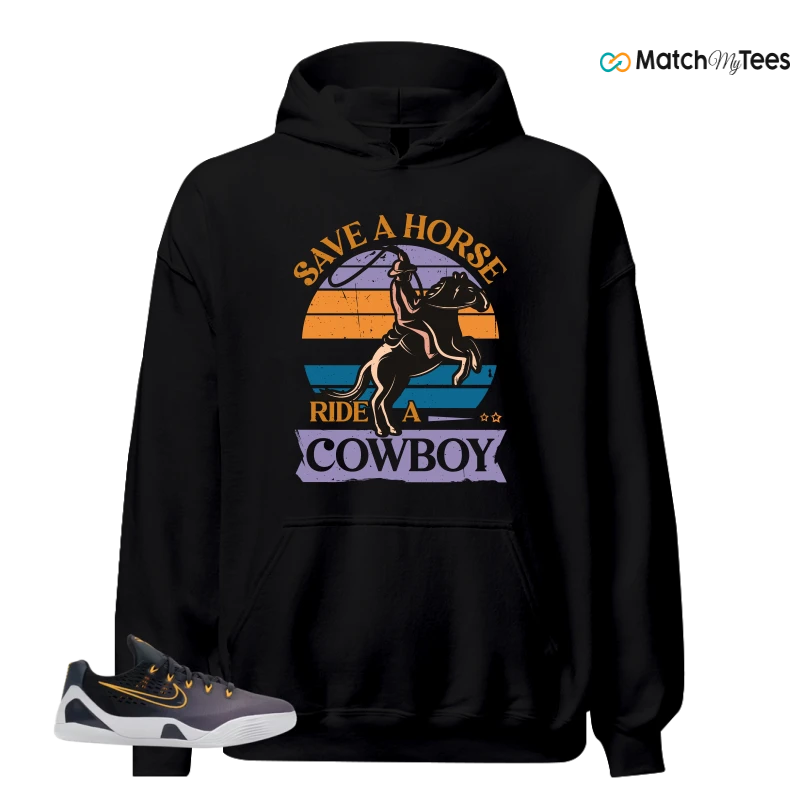 NIKE KOBE 9 EM LOW FADE (GS) SNEAKER Matching Tees hoodie