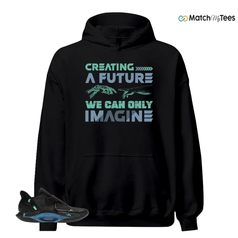 NIKE RTFKT CRYPTOKICKS IRL BLACKOUT SNEAKER Matching Tees hoodie