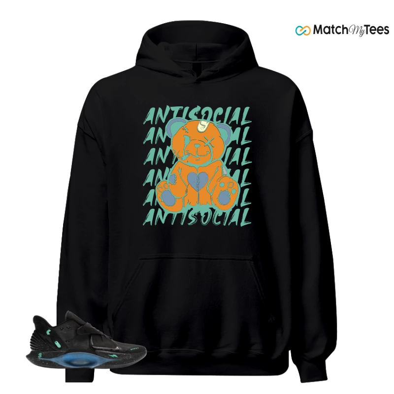 NIKE RTFKT CRYPTOKICKS IRL BLACKOUT SNEAKER Matching Tees hoodie