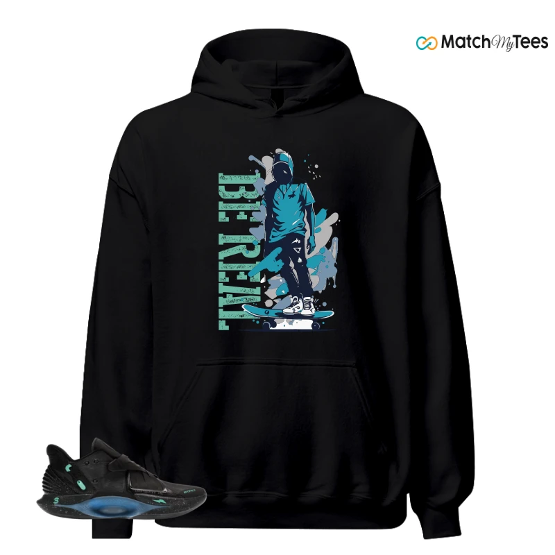 NIKE RTFKT CRYPTOKICKS IRL BLACKOUT SNEAKER Matching Tees hoodie