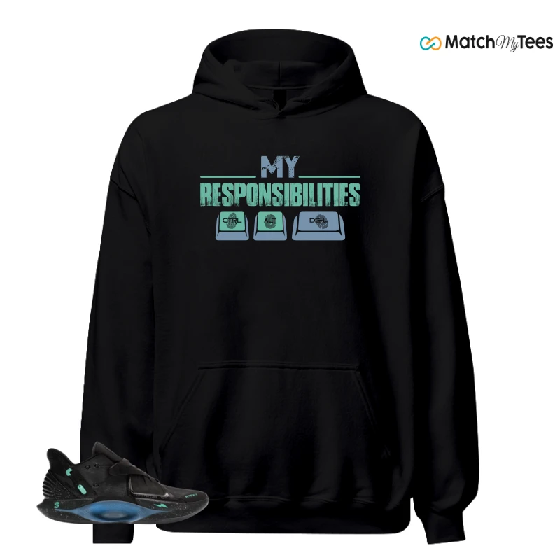 NIKE RTFKT CRYPTOKICKS IRL BLACKOUT SNEAKER Matching Tees hoodie
