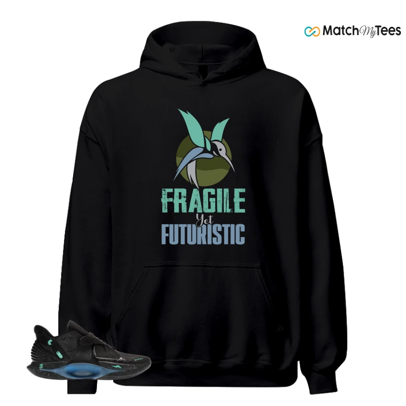 NIKE RTFKT CRYPTOKICKS IRL BLACKOUT SNEAKER Matching Tees hoodie