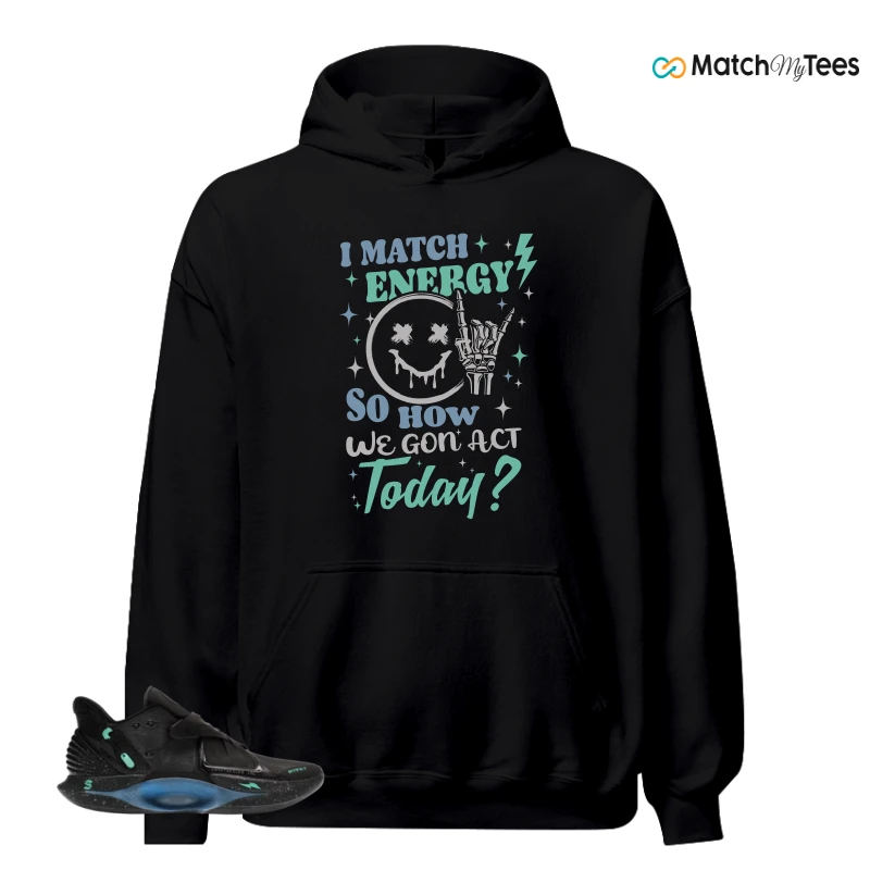 NIKE RTFKT CRYPTOKICKS IRL BLACKOUT SNEAKER Matching Tees hoodie