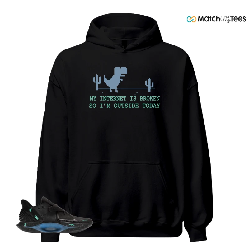 NIKE RTFKT CRYPTOKICKS IRL BLACKOUT SNEAKER Matching Tees hoodie