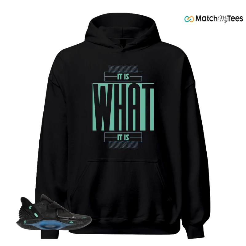 NIKE RTFKT CRYPTOKICKS IRL BLACKOUT SNEAKER Matching Tees hoodie