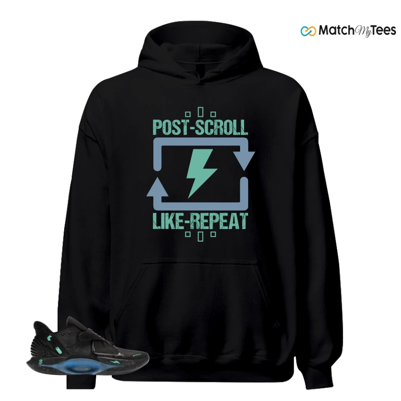 NIKE RTFKT CRYPTOKICKS IRL BLACKOUT SNEAKER Matching Tees hoodie