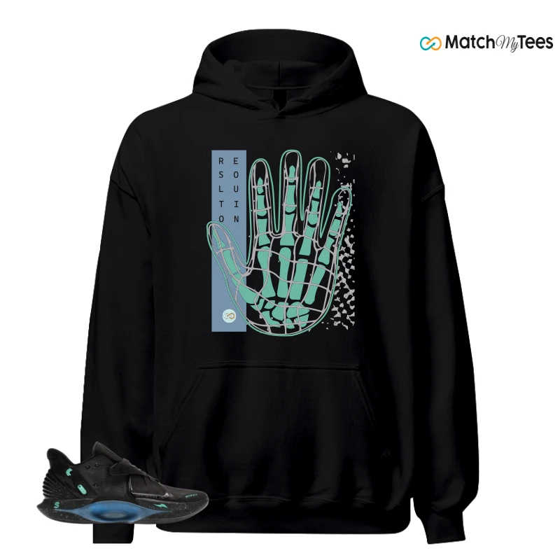 NIKE RTFKT CRYPTOKICKS IRL BLACKOUT SNEAKER Matching Tees hoodie
