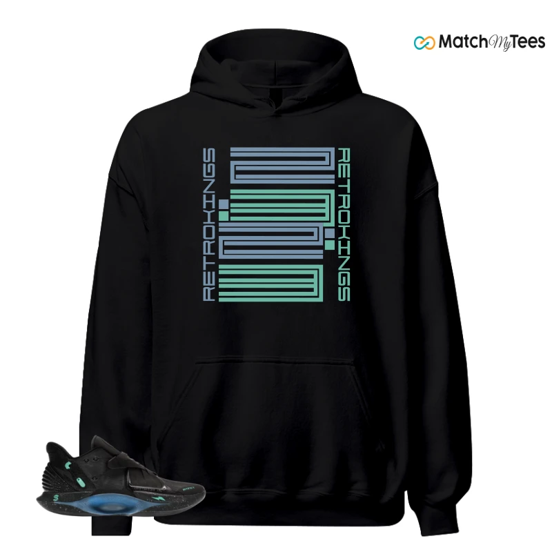 NIKE RTFKT CRYPTOKICKS IRL BLACKOUT SNEAKER Matching Tees hoodie