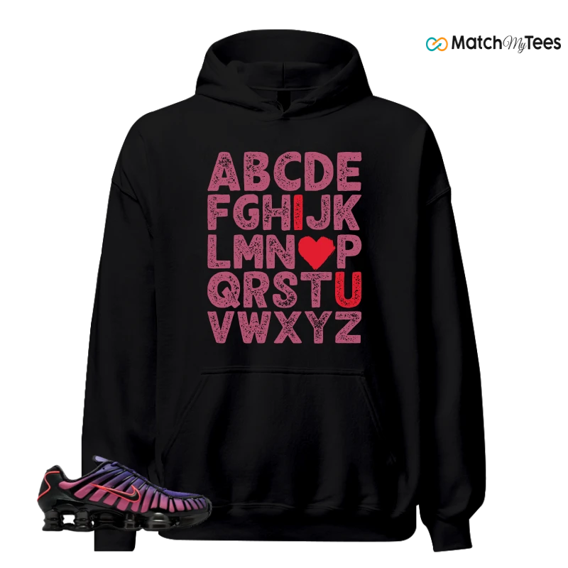NIKE SHOX TL COURT PURPLE METALLIC BLACK SNEAKER Matching Tees hoodie