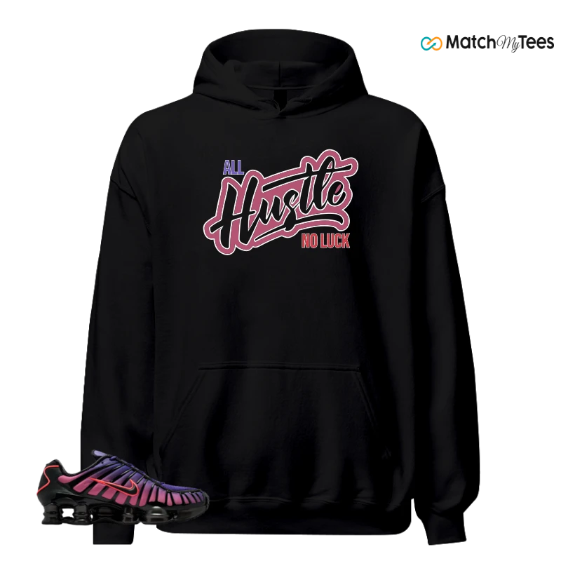 NIKE SHOX TL COURT PURPLE METALLIC BLACK SNEAKER Matching Tees hoodie