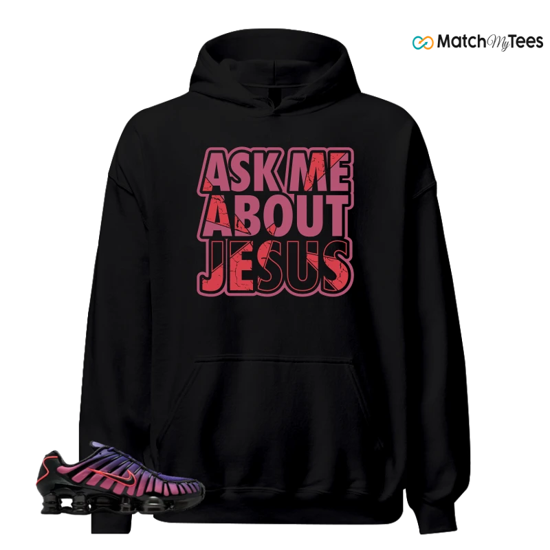 NIKE SHOX TL COURT PURPLE METALLIC BLACK SNEAKER Matching Tees hoodie