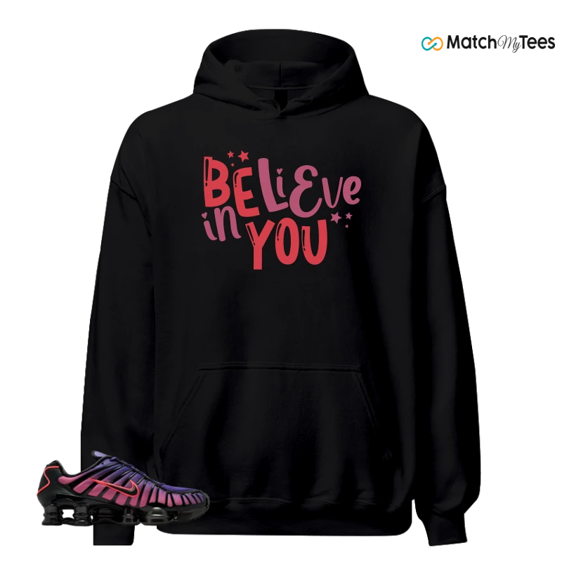 NIKE SHOX TL COURT PURPLE METALLIC BLACK SNEAKER Matching Tees hoodie