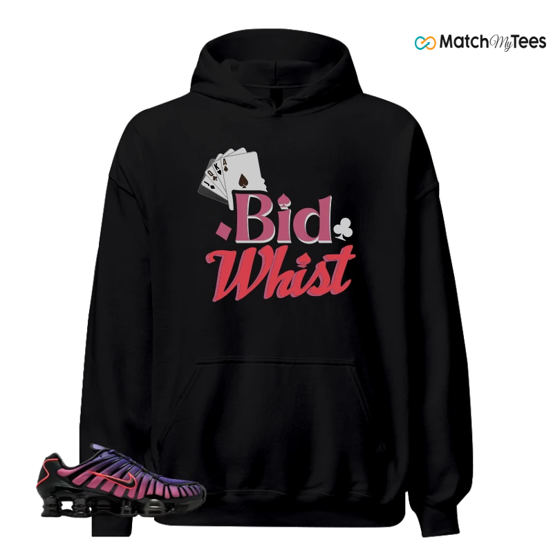 NIKE SHOX TL COURT PURPLE METALLIC BLACK SNEAKER Matching Tees hoodie