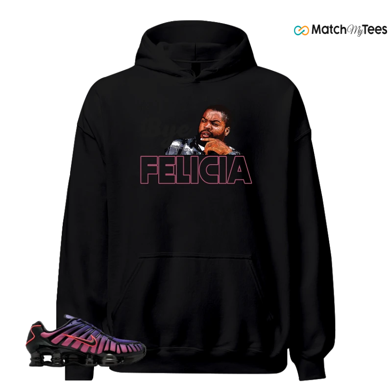 NIKE SHOX TL COURT PURPLE METALLIC BLACK SNEAKER Matching Tees hoodie