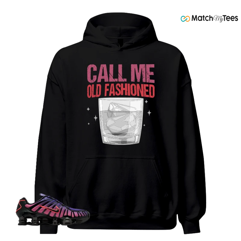 NIKE SHOX TL COURT PURPLE METALLIC BLACK SNEAKER Matching Tees hoodie