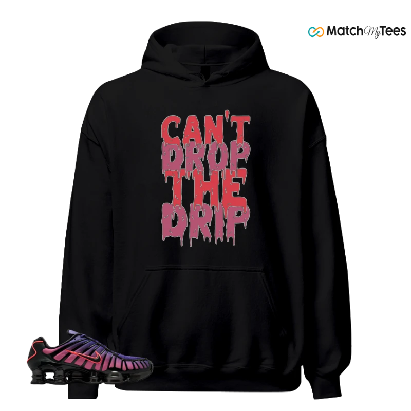 NIKE SHOX TL COURT PURPLE METALLIC BLACK SNEAKER Matching Tees hoodie