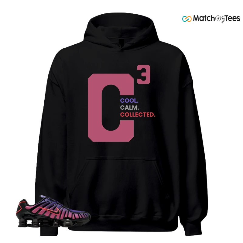 NIKE SHOX TL COURT PURPLE METALLIC BLACK SNEAKER Matching Tees hoodie