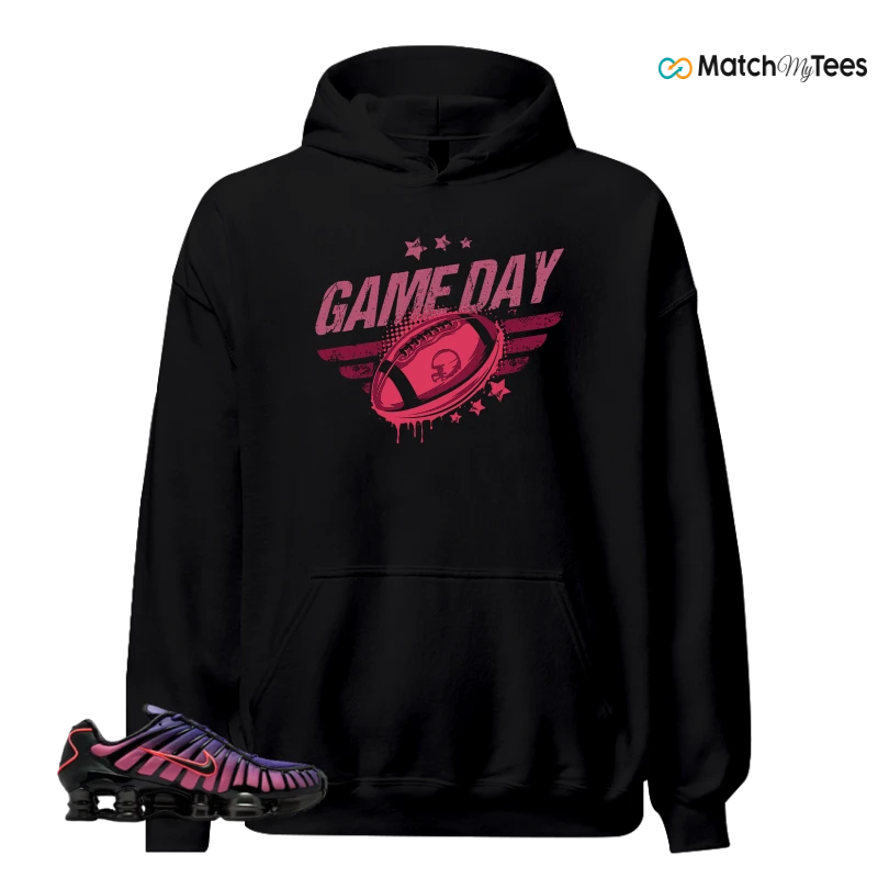 NIKE SHOX TL COURT PURPLE METALLIC BLACK SNEAKER Matching Tees hoodie