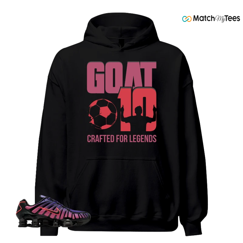 NIKE SHOX TL COURT PURPLE METALLIC BLACK SNEAKER Matching Tees hoodie