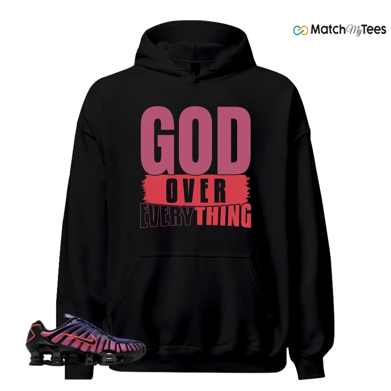 NIKE SHOX TL COURT PURPLE METALLIC BLACK SNEAKER Matching Tees hoodie