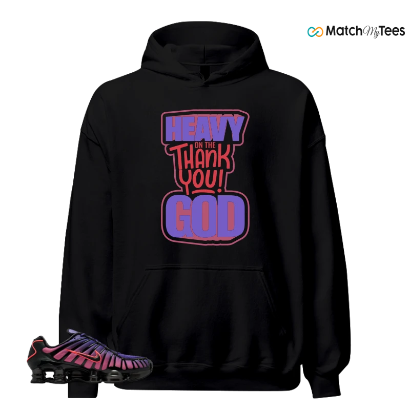NIKE SHOX TL COURT PURPLE METALLIC BLACK SNEAKER Matching Tees hoodie