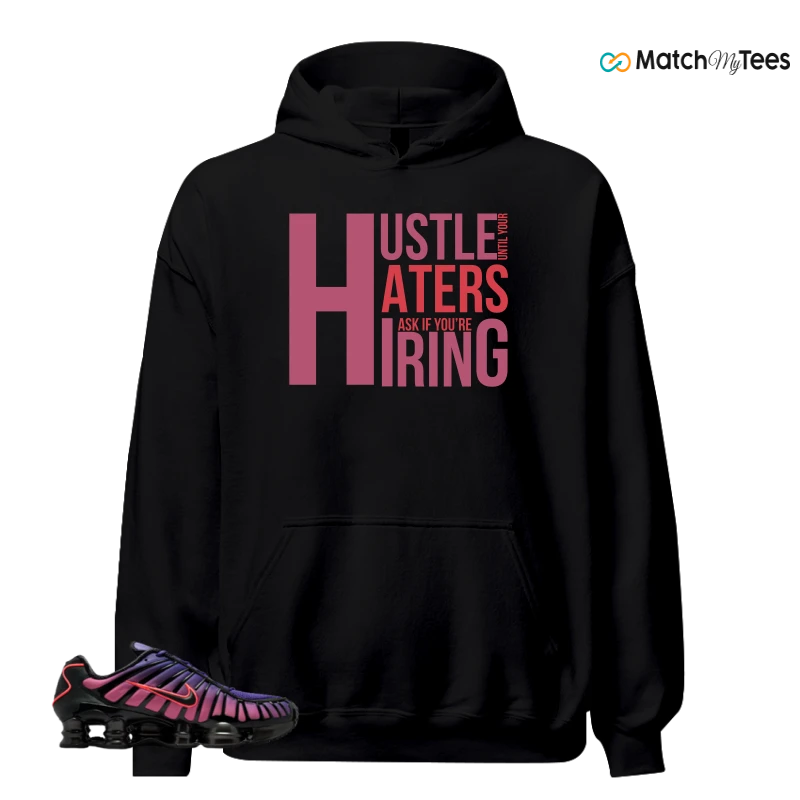 NIKE SHOX TL COURT PURPLE METALLIC BLACK SNEAKER Matching Tees hoodie