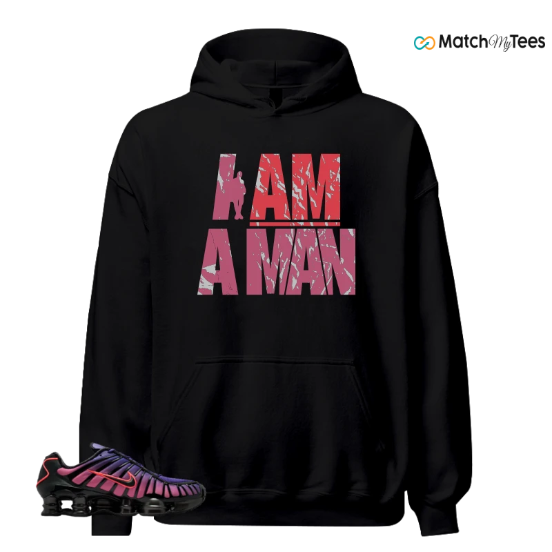 NIKE SHOX TL COURT PURPLE METALLIC BLACK SNEAKER Matching Tees hoodie