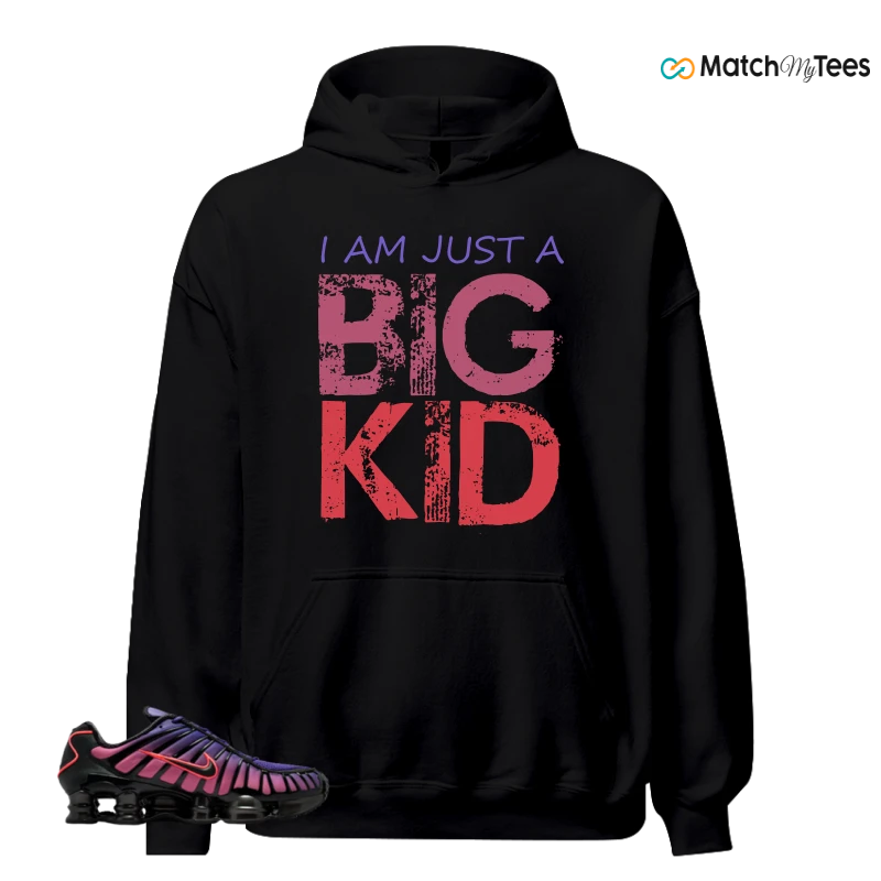 NIKE SHOX TL COURT PURPLE METALLIC BLACK SNEAKER Matching Tees hoodie