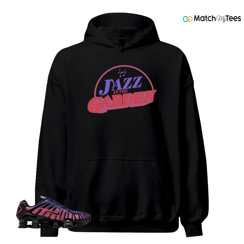 NIKE SHOX TL COURT PURPLE METALLIC BLACK SNEAKER Matching Tees hoodie