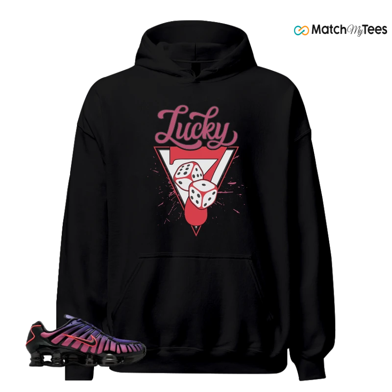 NIKE SHOX TL COURT PURPLE METALLIC BLACK SNEAKER Matching Tees hoodie